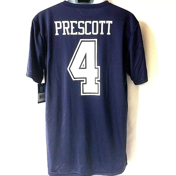 Dallas Cowboys Prescott #4 Tee - Picture 4 of 4